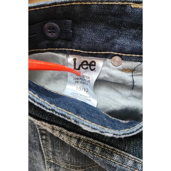 Lee Jeans Straight Fit Active Stretch Blue Boys Size 10/12 NEW WITH TAGS - Picture 10 of 10